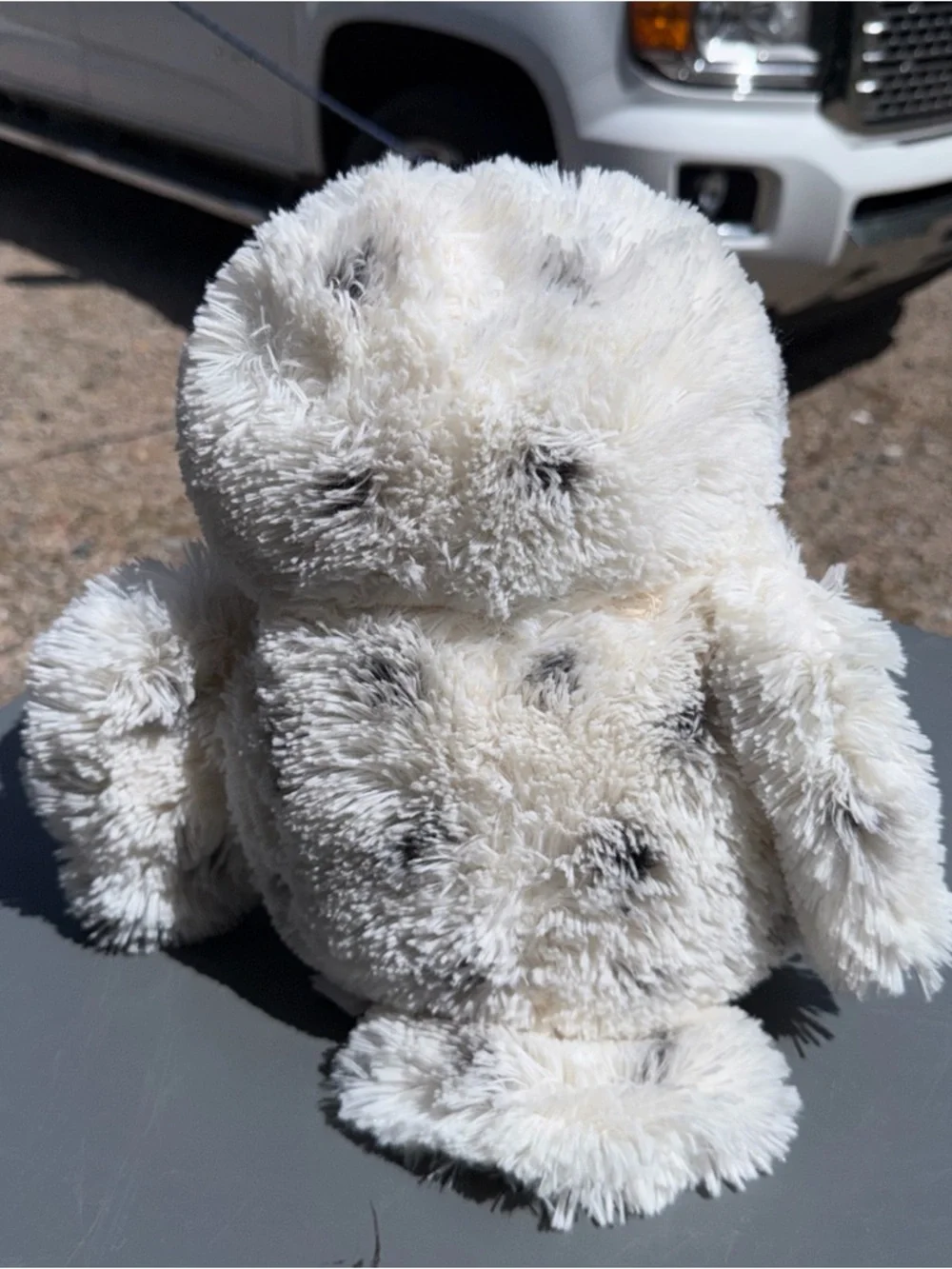 White Snowy Owl Plush Toy - Soft Eco-Friendly Stuffed Animal